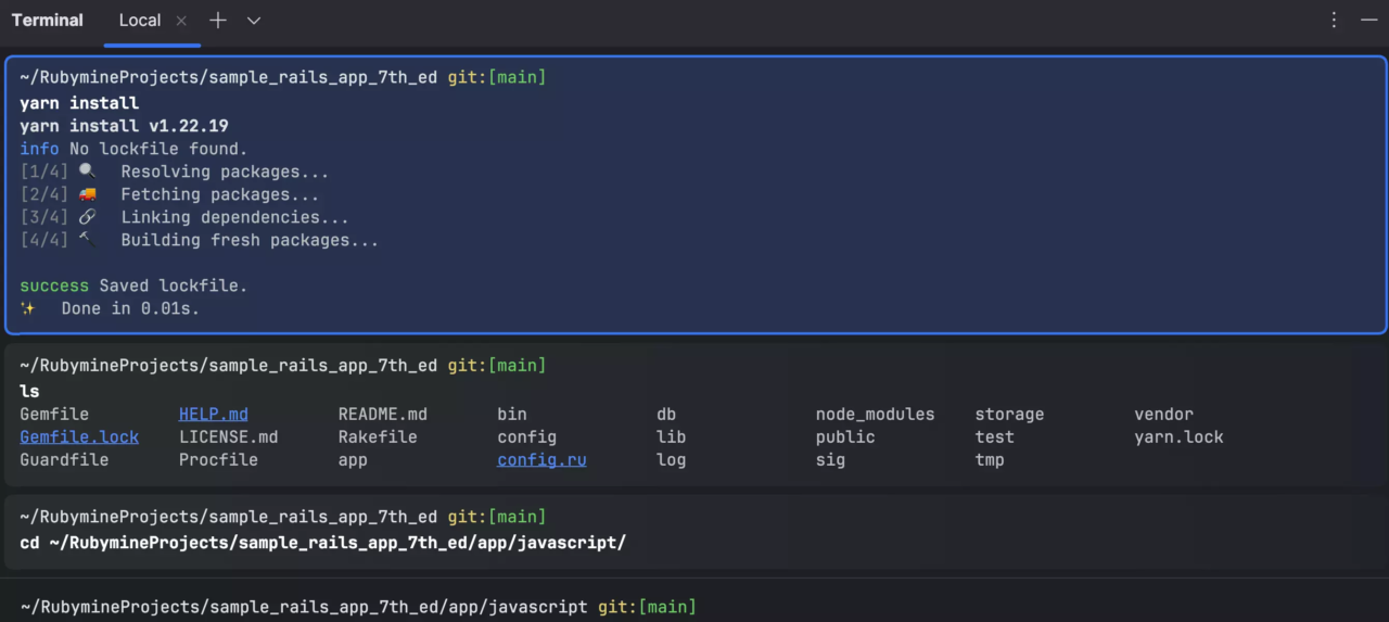 JetBrains RubyMine 功能和改进2