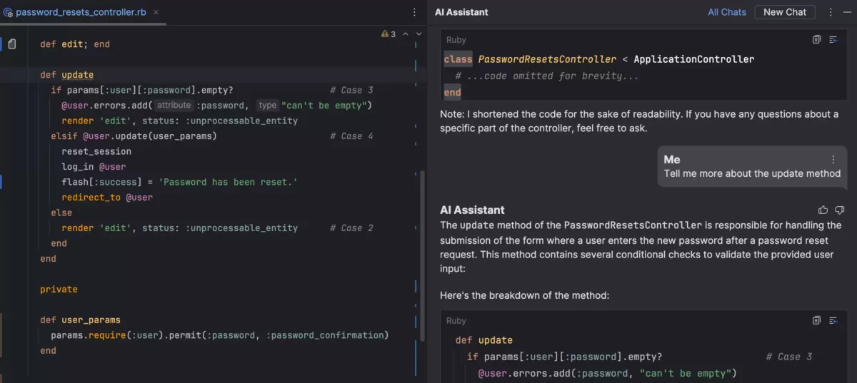 JetBrains RubyMine 改进了 Ruby 上下文
