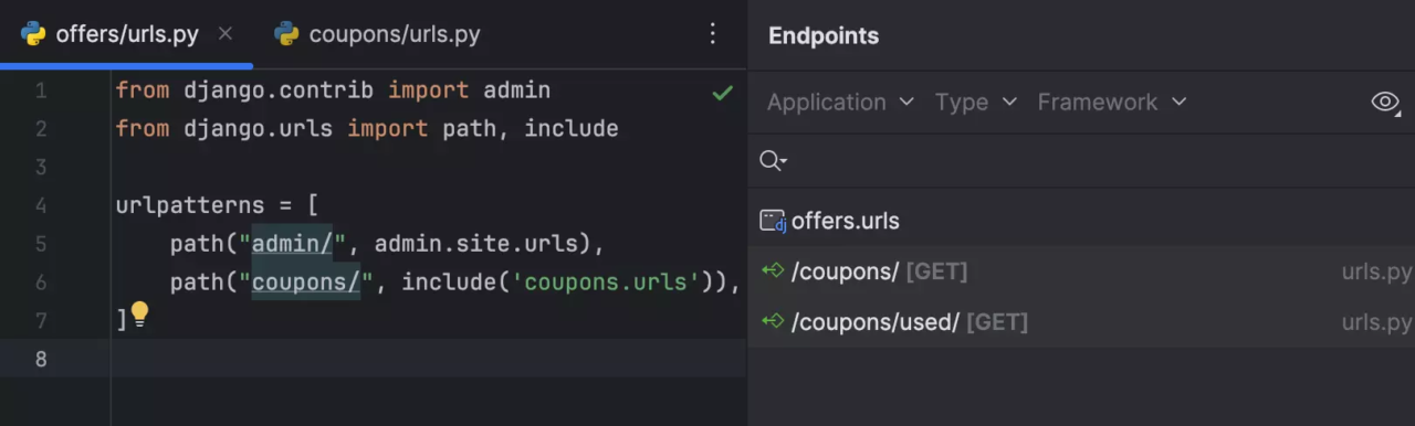 Jetbrains PyCharm Endpoints（端点）工具窗口改进2