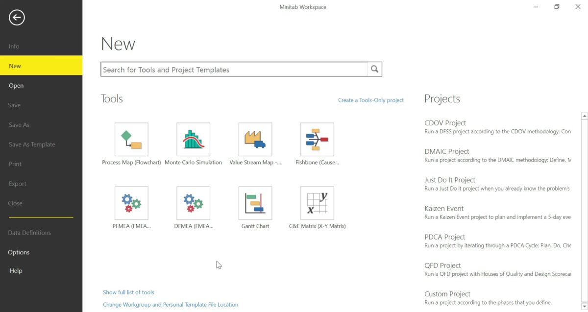 Minitab Workspace 全面解析：可视化流程映射与问题解决的一站式平台