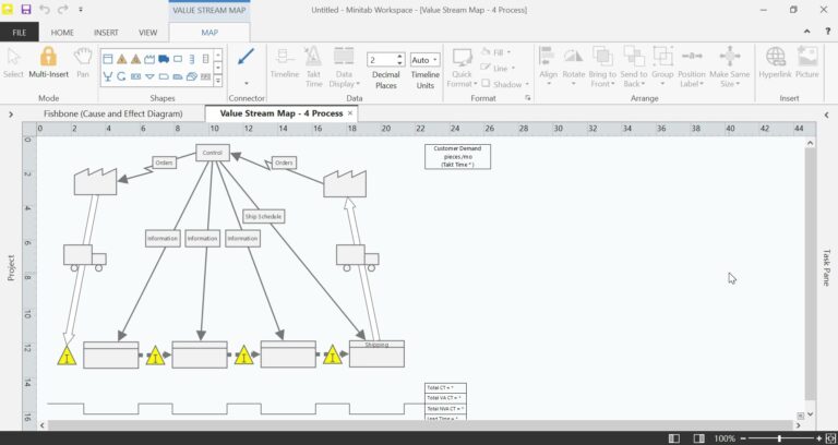 Minitab Workspace 软件界面 4