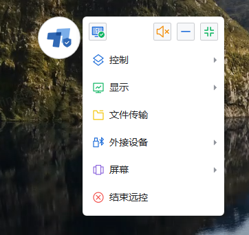 ToDesk 支持在控制台统一配置工具栏模板1