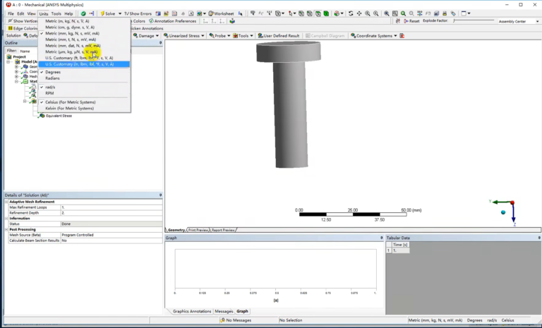 ANSYS Workbench 操作界面 03