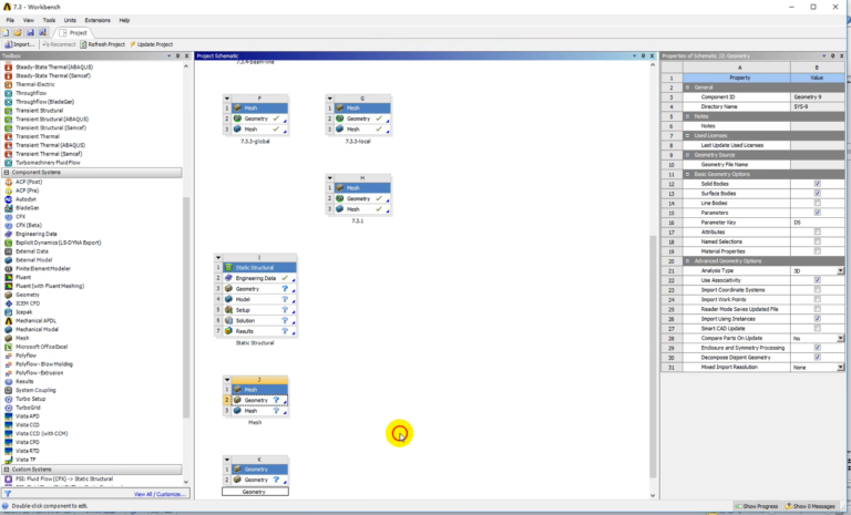 ANSYS Workbench 操作界面 04