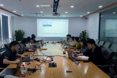 鹏业软件为永信嘉业开展安装算量上门培训服务