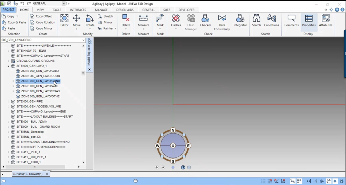 AVEVA E3D Design 功能模块