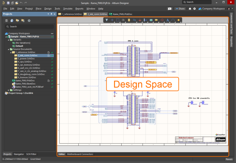 Altium Designer 23 软件界面1