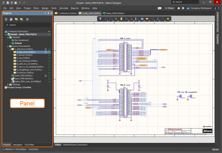 Altium Designer 23 软件界面2