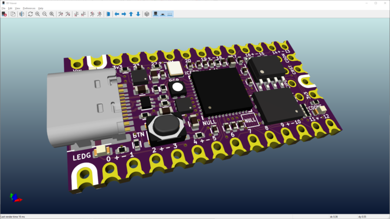 KiCAD 软件界面 3