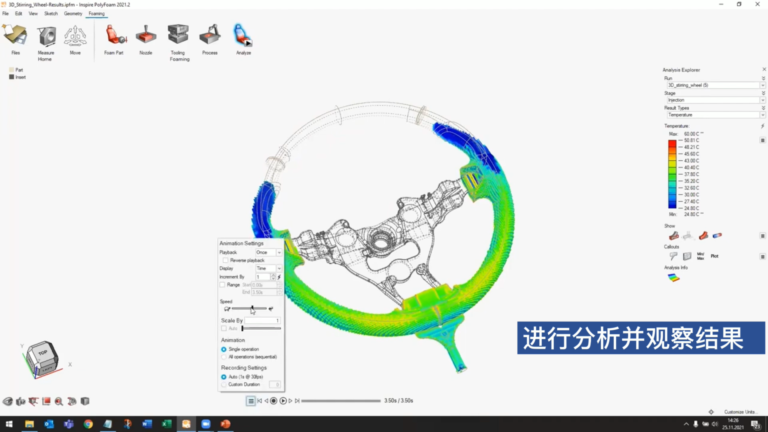 Altair Inspire PolyFoam软件界面6