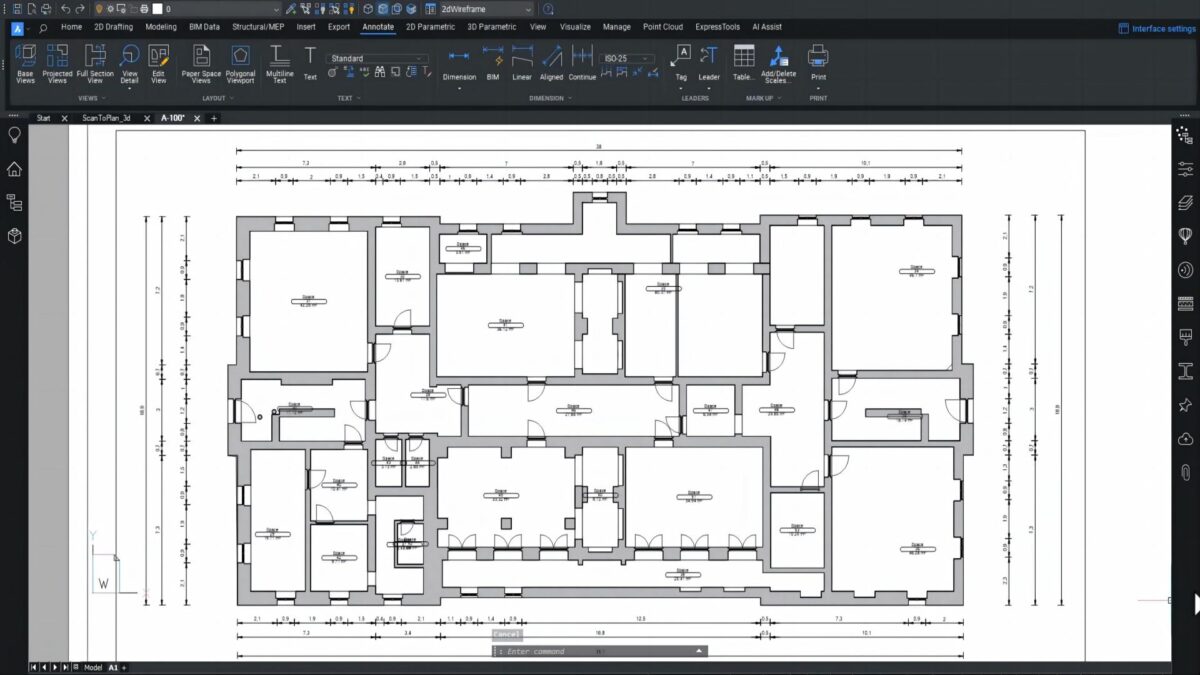 BricsCAD BIM V24软件界面 1
