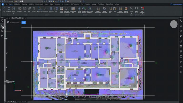 BricsCAD BIM V24软件界面 2