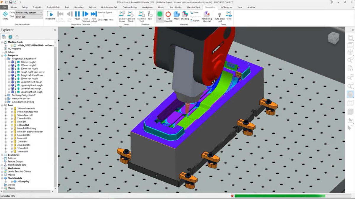 PowerMILL 操作界面 02