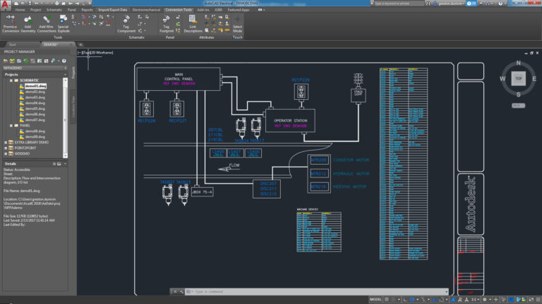 AutoCAD Electrical 操作界面 02