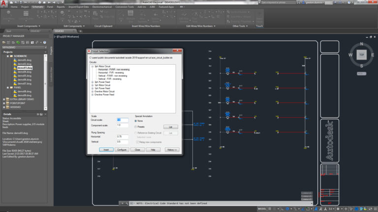 AutoCAD Electrical 操作界面 05