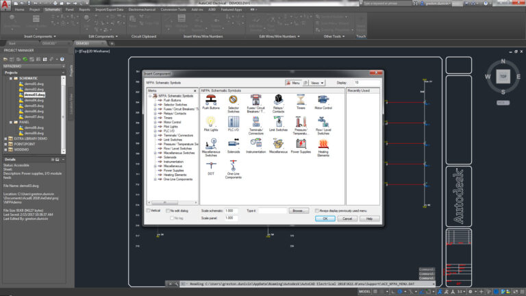 AutoCAD Electrical 操作界面 06