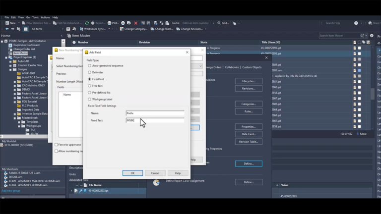 Autodesk Vault 操作界面 01