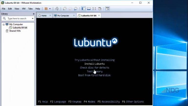 VMware Workstation Pro 操作界面 01