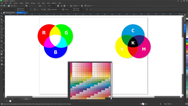 CorelDRAW 操作界面 02