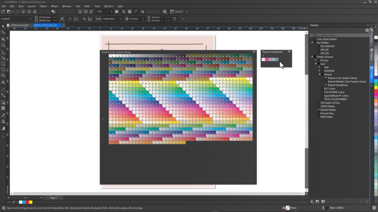 CorelDRAW 操作界面 04