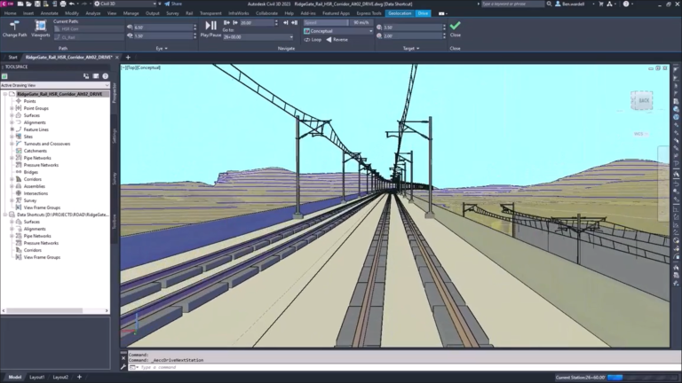 Autodesk Civil 3D 操作界面 03