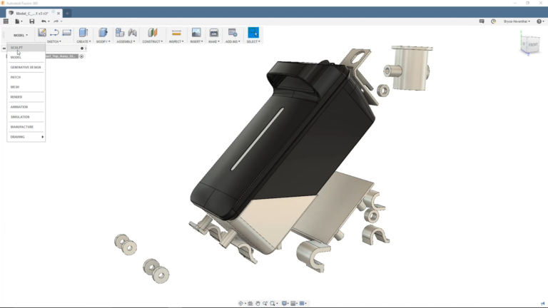 Fusion 360 – Generative Design Extension 操作界面 02