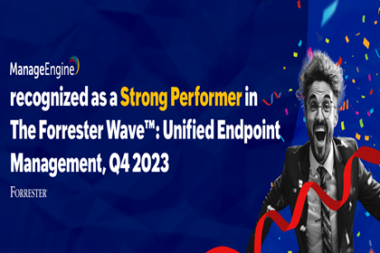 ManageEngine 在《Forrester Wave：统一端点管理》中被评为 2023 年第 4 季度表现最佳者