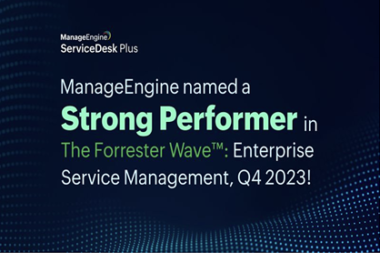 ManageEngine 在2023年Forrester Wave™报告中获评