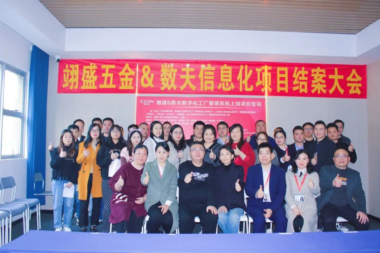 顶奢小五金行业标杆|翊盛五金-数夫软件数字化项目圆满结案！
