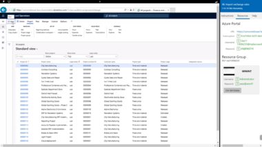 Microsoft Dynamics 365 功能模块
