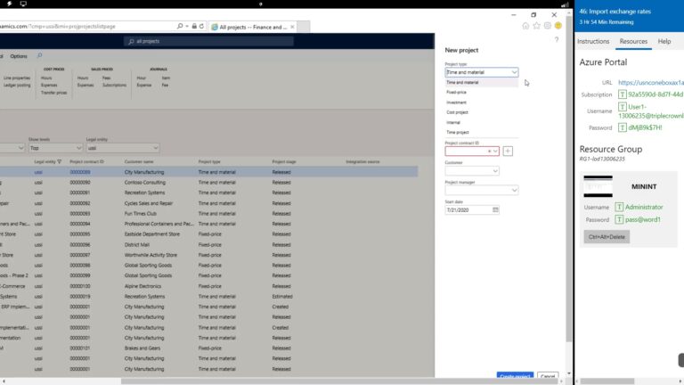 Microsoft Dynamics 365 软件界面 2