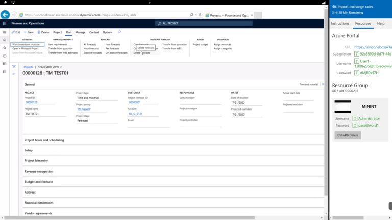 Microsoft Dynamics 365 软件界面 6