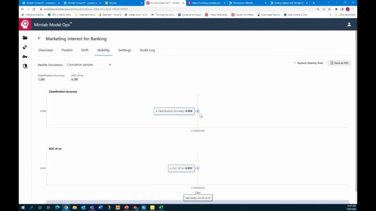 Minitab Model Ops 功能模块 6