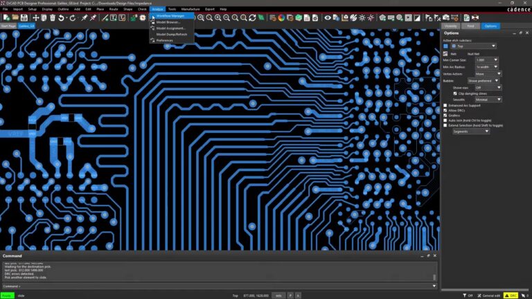 OrCAD PCB Designer 软件界面 2