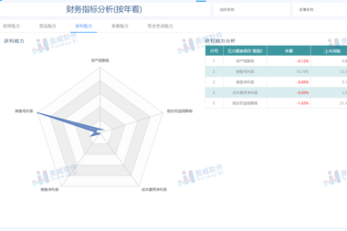 奥威-金蝶BI方案：企业获利能力该这样看