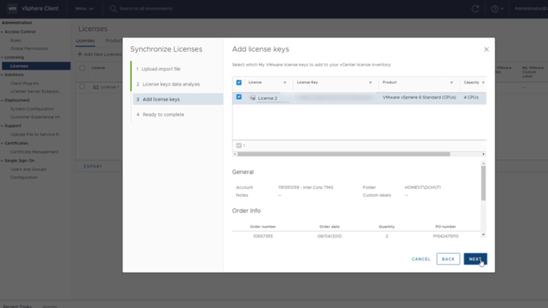 VMware vCenter Server 操作界面 05