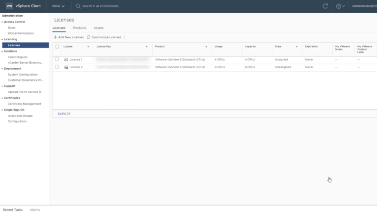 VMware vCenter Server 操作界面 06