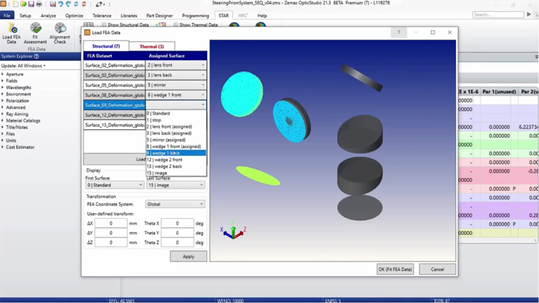 Zemax OpticStudio 操作界面 05