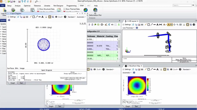 Zemax OpticStudio 操作界面 06