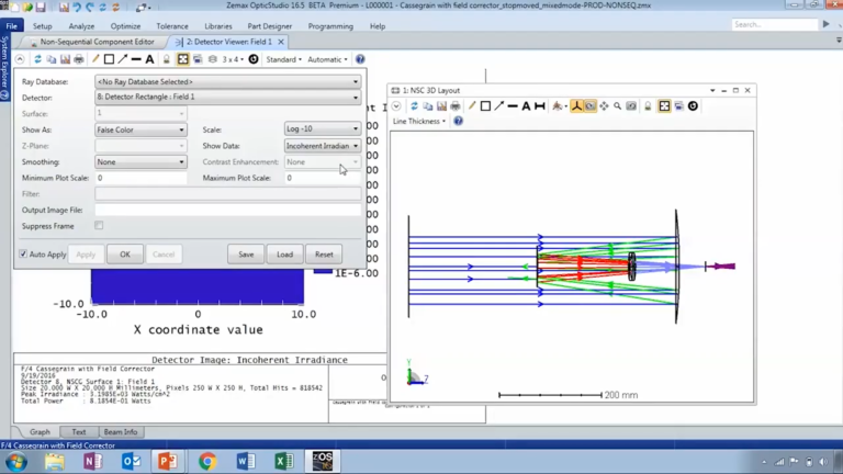 OpticStudio 操作界面 03