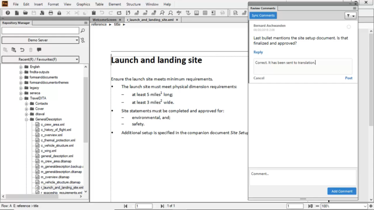Adobe FrameMaker软件界面2