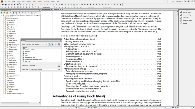 Adobe FrameMaker软件界面5