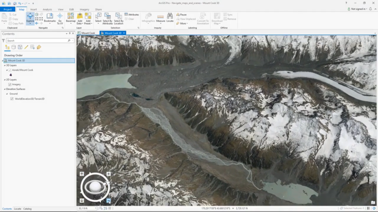 ArcGIS Pro软件界面5