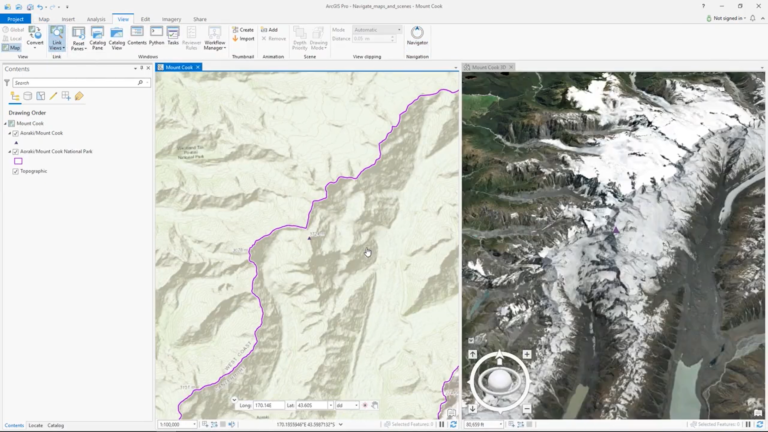 ArcGIS Pro软件界面6