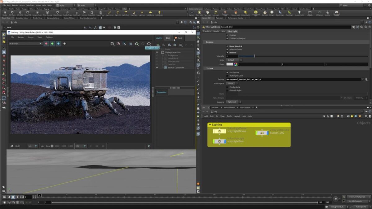 V-Ray for Houdini 渲染器功能详解：版本选购与价格指南