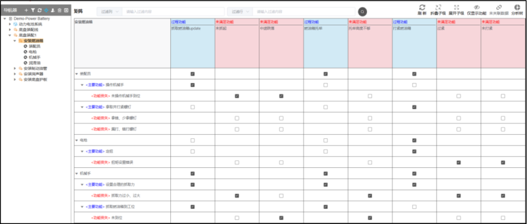 ALPHA X-PFMEA软件界面2