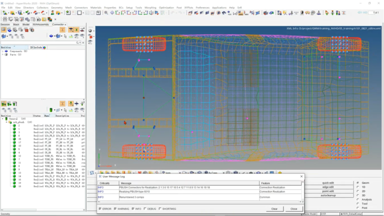 Altair Noise and Vibration Director(NVHD)软件界面2