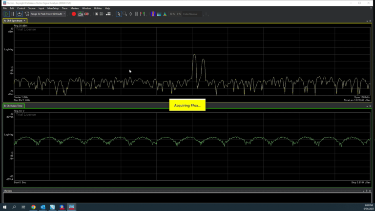 PathWave 矢量信号分析软件（89600 VSA）软件界面3