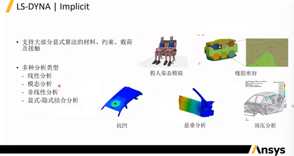 LS-DYNA软件及其在汽车零部件行业的应用介绍(一)