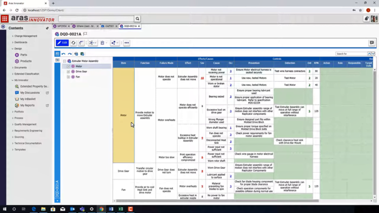 Aras Innovator PLM 操作界面 05